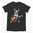 Boston Terrier Playing Guitar Boston Terrier Unisex T-Shirt, trending gift