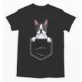 Boston Terrier In The Pocket Cute Boston Terrier Dog Lovers For Men Women Girls Kids Unisex T-Shirt, trending gift