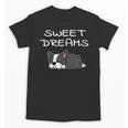 Boston Terrier Puppy Sweet Dreams Pajama For Bedtime Unisex T-Shirt, trending gift