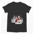 Boston Terrier In The Snow Merry Christmas Winter Unisex T-Shirt, Boston Terrier Christmas Gifts, trending gift