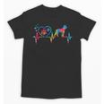 Boston Terrier Tie Dye Heartbeat Love Dog Men Women Unisex T-Shirt, trending gift