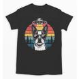 Boston Terrier UFO Alien Boston Terrier Dog Mom Dad Unisex T-Shirt, Couple Gifts, Mom Gifts, Boston Terrier Dad Gifts, Boston Terrier Mom Gifts, trending gift