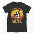 Boston Terrier Never Underestimate a Girl With a Bostie Unisex T-Shirt, trending gift