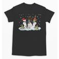 Christmas Boston Terrier Santa Dog Lover Unisex T-Shirt, Boston Terrier Christmas Gifts, trending gift