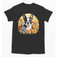 Cute Boston Terrier Spring Flower Garden Colorful Puppy Dog Unisex T-Shirt, trending gift