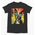 Dog Boston Terrier Hawaiian Unisex T-Shirt, trending gift