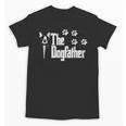 The Dogfather Boston Terrier Dog Dad Tshirt Idea Unisex T-Shirt, Couple Gifts, Boston Terrier Dad Gifts, trending gift