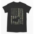 Frenchton Dad French Bulldog Boston Terrier Camo USA Flag Unisex T-Shirt, Couple Gifts, Boston Terrier Dad Gifts, French Bulldog Dad Gifts, trending gift