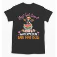 This Girl Loves Watermelon And Her Boston Terrier Dog Mother Unisex T-Shirt, trending gift