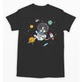 Kawaii Kids & Boys Astronaut Space Boston Terrier Dog Lover Unisex T-Shirt, trending gift
