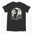 Scary Halloween Cat Costume Retro Cat Moon For Men Women Kids Unisex T-Shirt, trending gift