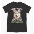 Siberian Husky Professional Human Trainer Unisex T-Shirt, trending gift