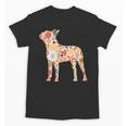 Vintage Floral Boston Terrier For Dog Lover Unisex T-Shirt, trending gift