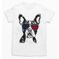 Boston Terrier Dog 4th July America USA Flag Men Women Kids Unisex T-Shirt, Boston Terrier 4th Of July Gifts, trending gift