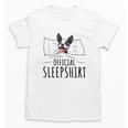 Boston Terrier Dog Lovers Sleepshirt Apparel Men Women Unisex T-Shirt, trending gift