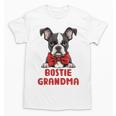 Boston Terrier Grandma Dog Lovers Puppy Bostie Owner Unisex T-Shirt, trending gift