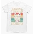 Boston Terrier Grandpa Dog Lover Father's Day Premium Unisex T-Shirt, trending gift