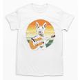 Boston Terrier Guitar Retro Unisex T-Shirt, trending gift