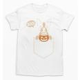 Boston Terrier Halloween Cute Bostie Dog Pocket Boo Unisex T-Shirt, Boston Terrier Halloween Gifts, trending gift