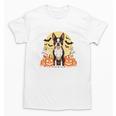 Boston Terrier Halloween Dog Lover Pumpkin Costume Unisex T-Shirt, Boston Terrier Halloween Gifts, trending gift