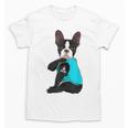 Boston Terrier I Love Mom Apparel Unisex T-Shirt, Couple Gifts, Mom Gifts, Boston Terrier Mom Gifts, trending gift