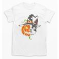 Boston Terrier Pumpkin Jack O Lantern Halloween Unisex T-Shirt, Boston Terrier Halloween Gifts, trending gift