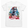 Boston Terrier Santa Claus Coffee Mug Merry Christmas Dogs Unisex T-Shirt, Boston Terrier Christmas Gifts, trending gift
