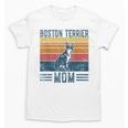 Dog Boston Terrier Mom Vintage Boston Terrier Mom Unisex T-Shirt, Couple Gifts, Mom Gifts, Boston Terrier Mom Gifts, trending gift