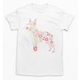 Floral FLower Boston Terrier Mom Grandma Unisex T-Shirt, Couple Gifts, Mom Gifts, Boston Terrier Mom Gifts, trending gift