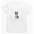 Ugly Xmas Sweater Style Boston Terrier Reindeer Christmas Unisex T-Shirt, Boston Terrier Christmas Gifts, trending gift