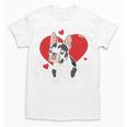 Valentine's Day Boston Terrier Heart Unisex T-Shirt, trending gift