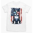 Vintage Boston Terrier Dog American USA US Flag Pets Lovers Unisex T-Shirt, American Boston Terrier Gifts, trending gift