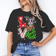 Boston Terrier Christmas Tree Lights Santa Dog Xmas For Men Women Kids Unisex T-Shirt, Boston Terrier Christmas Shirts, funny gift