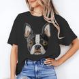 Boston Terrier Cute Puppy Face Dog Lover Pet Owner Unisex T-Shirt, funny gift