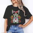 Boston Terrier Dia De Los Muertos Day Of The Dead Dog Skull For Men Women Kids Unisex T-Shirt, funny gift