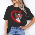 Boston Terrier Dog Mom Dad Valentine’s Day Pet Lover For Men Women Kids Unisex T-Shirt, Boston Terrier Dad Shirts, Boston Terrier Mom Shirts, funny gift