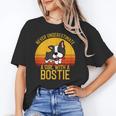 Boston Terrier Never Underestimate a Girl With a Bostie Unisex T-Shirt, funny gift