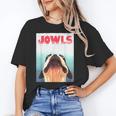 Boston Terriers Jowls Dog Mom Dog Dad Unisex T-Shirt, funny gift