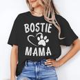 Fun Bostie Mama Dog Lover Apparel Boston Terrier Mom Unisex T-Shirt, Boston Terrier Mom Shirts, funny gift
