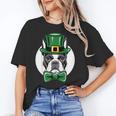 Green Boston Terrier Shamrock St Patricks Day Boston Terrier Unisex T-Shirt, funny gift