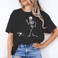 Halloween Boston Terrier And Skeleton Unisex T-Shirt, Boston Terrier Halloween Shirts, funny gift