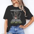 Labrador Retriever Lab Professional Human Trainer Unisex T-Shirt, funny gift