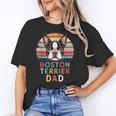 Retro Boston Terrier Dad Unisex T-Shirt, Boston Terrier Dad Shirts, funny gift