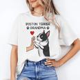 Boston Terrier Grandma Mother's Day Dog Mom Unisex T-Shirt, Boston Terrier Mom Shirts, funny gift