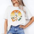Boston Terrier Guitar Retro Unisex T-Shirt, funny gift