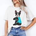 Boston Terrier I Love Mom Apparel Unisex T-Shirt, Boston Terrier Mom Shirts, funny gift