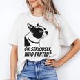 Boston Terrier Shirt Ok Seriously Who Farted Unisex T-Shirt, funny gift