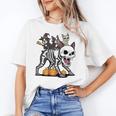 Boston Terrier Skeleton Mummy Witch Halloween Unisex T-Shirt, Boston Terrier Halloween Shirts, funny gift