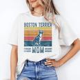 Dog Boston Terrier Mom Vintage Boston Terrier Mom Unisex T-Shirt, Boston Terrier Mom Shirts, funny gift