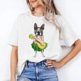Hawaiian Boston Terrier Dog Pineapple Ukulele Summer For Men Women Girls Kids Unisex T-Shirt, funny gift